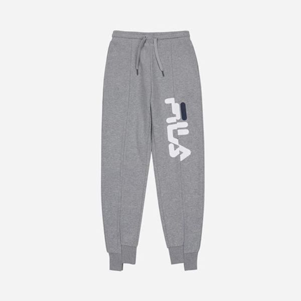 Calca Jogger Fila Mulher Cinzentas - Fila Unbalance Linear Logo Loja Online Portugal,PUFW-87265